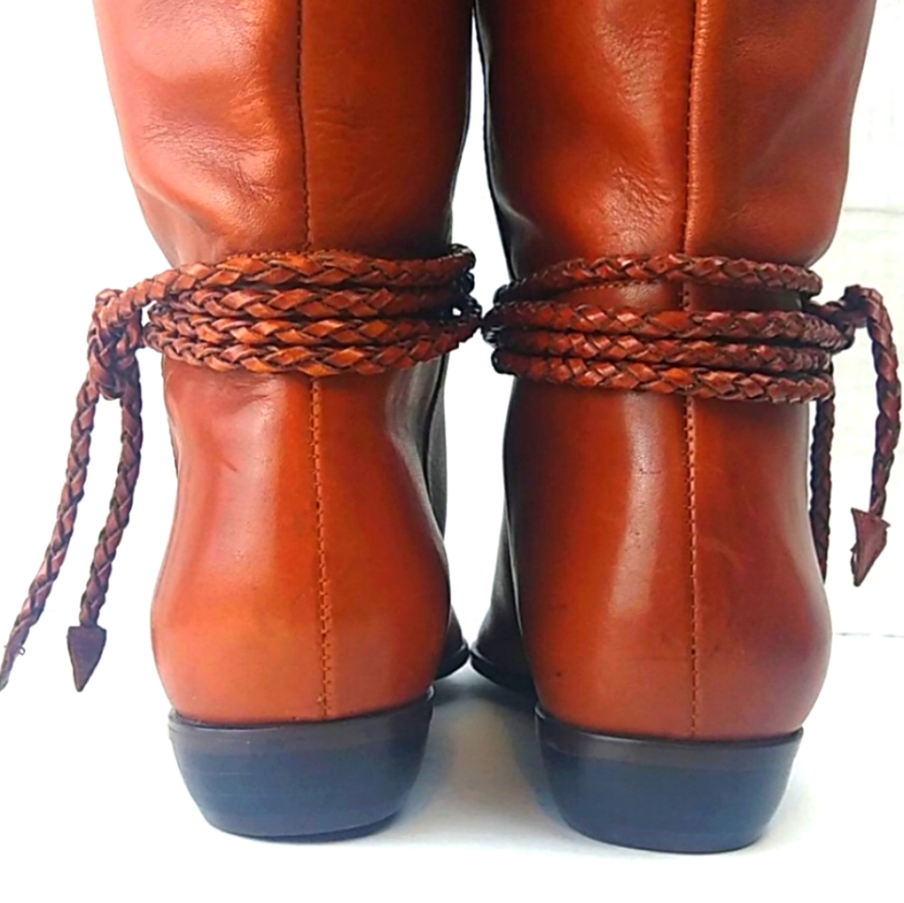 🎉HOST PICK!🎉  Brazilian Leather Congac Boots - Picture 5 of 11